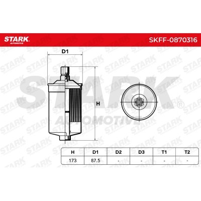 Fuel Filter Stark SKFF-0870316 SKFF-0870316 - photo 5