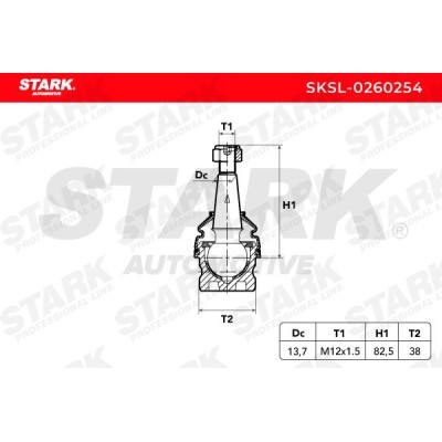 Ball Joint Stark SKSL-0260254 SKSL-0260254 - photo 6