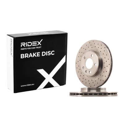 Brake Disc RIDEX 82B2451 82B2451 - photo 2