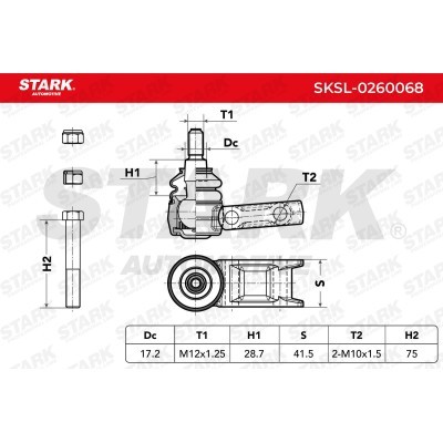 Ball Joint Stark SKSL-0260068 SKSL-0260068 - photo 5