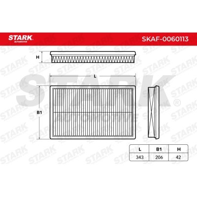 Air Filter Stark SKAF-0060113 SKAF-0060113 - photo 2