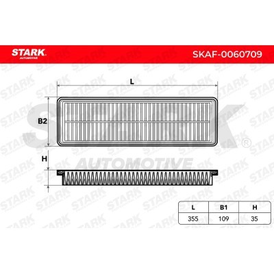 Air Filter Stark SKAF-0060709 SKAF-0060709 - photo 6