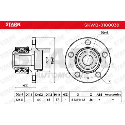 Wheel Bearing Stark SKWB-0180039 SKWB-0180039 - photo 4