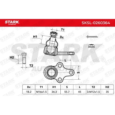 Ball Joint Stark SKSL-0260364 SKSL-0260364 - photo 3