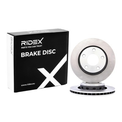 Brake Disc RIDEX 82B0491 82B0491 - photo 2