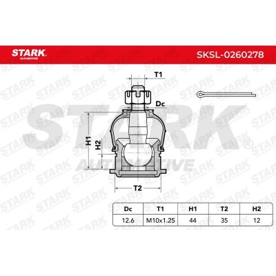 Ball Joint Stark SKSL-0260278 SKSL-0260278 - photo 5