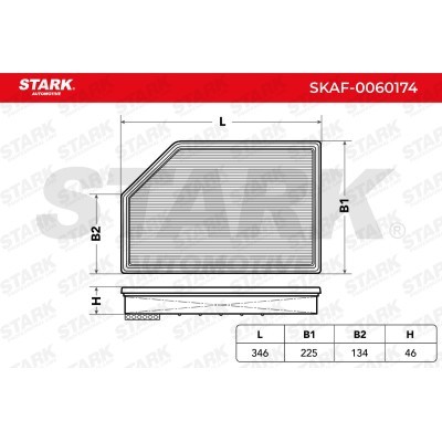 Air Filter Stark SKAF-0060174 SKAF-0060174 - photo 1