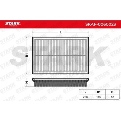 Air Filter Stark SKAF-0060023 SKAF-0060023 - photo 7