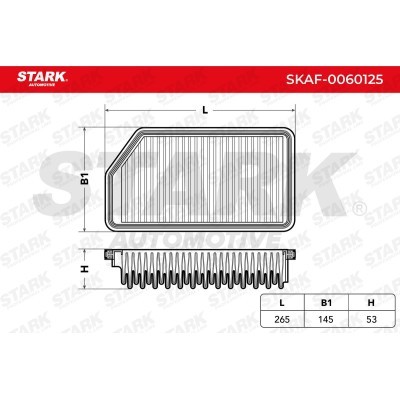 Air Filter Stark SKAF-0060125 SKAF-0060125 - photo 6