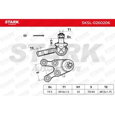 Ball Joint Stark SKSL-0260206 SKSL-0260206 - photo 5