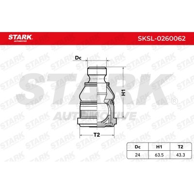 Ball Joint Stark SKSL-0260062 SKSL-0260062 - photo 3