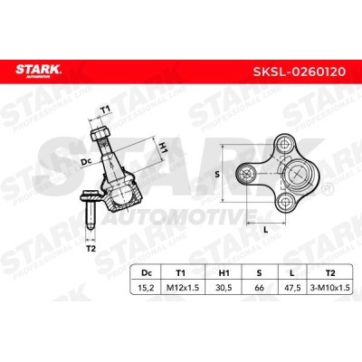 Ball Joint Stark SKSL-0260120 SKSL-0260120 - photo 5