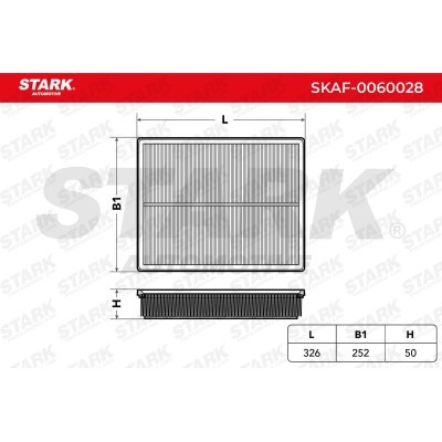 Air Filter Stark SKAF-0060028 SKAF-0060028 - photo 3