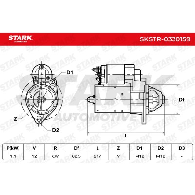 Starter Stark SKSTR-0330159 SKSTR-0330159 - photo 6
