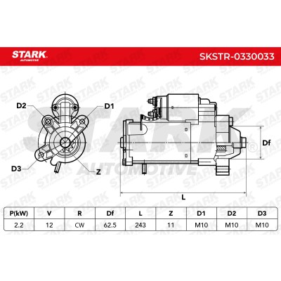 Starter Stark SKSTR-0330033 SKSTR-0330033 - photo 7