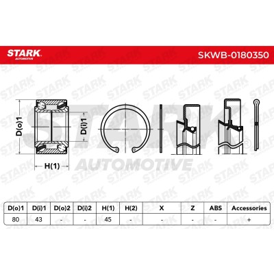 Wheel Bearing Stark SKWB-0180350 SKWB-0180350 - photo 5