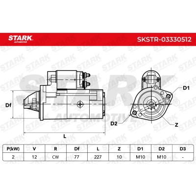 Starter Stark SKSTR-03330512 SKSTR-03330512 - photo 6