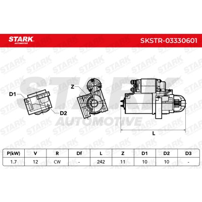 Starter Stark SKSTR-03330601 SKSTR-03330601 - photo 6