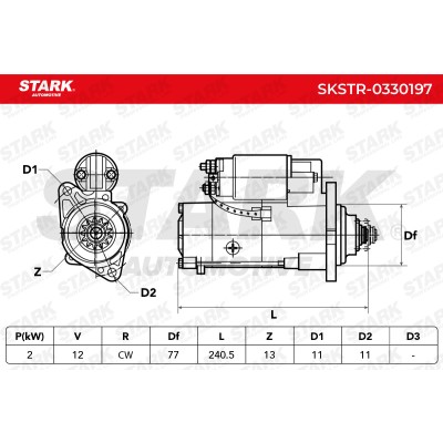 Starter Stark SKSTR-0330197 SKSTR-0330197 - photo 7