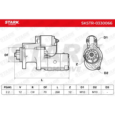 Starter Stark SKSTR-0330066 SKSTR-0330066 - photo 6