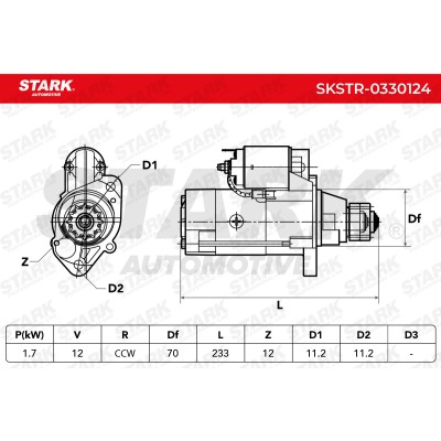 Starter Stark SKSTR-0330124 SKSTR-0330124 - photo 7