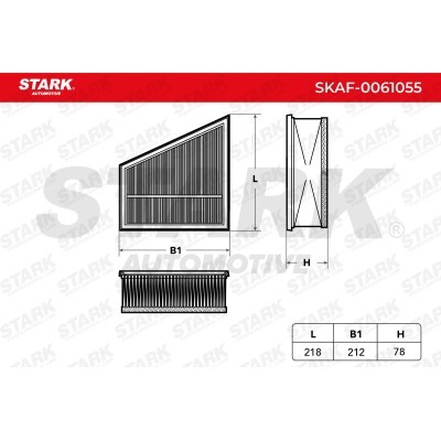 Air Filter Stark SKAF-0061055 SKAF-0061055 - photo 5