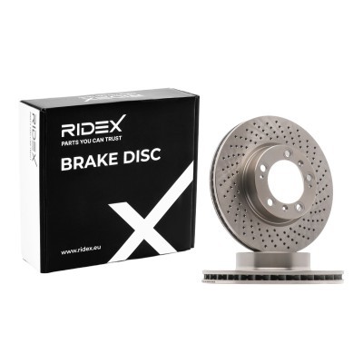 Brake Disc RIDEX 82B0809 82B0809 - photo 2