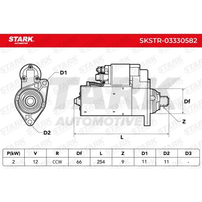 Starter Stark SKSTR-03330582 SKSTR-03330582 - photo 7
