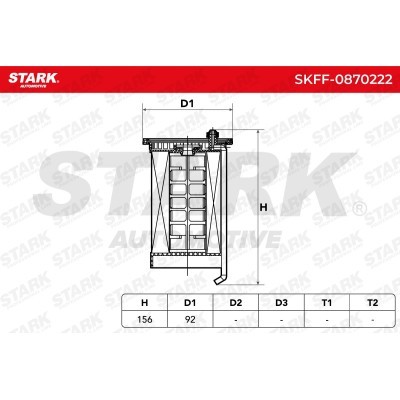 Fuel Filter Stark SKFF-0870222 SKFF-0870222 - photo 6