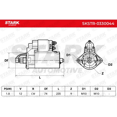 Starter Stark SKSTR-0330044 SKSTR-0330044 - photo 7