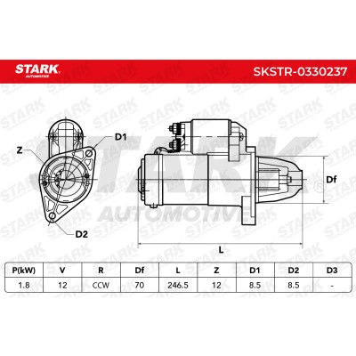Starter Stark SKSTR-0330237 SKSTR-0330237 - photo 7