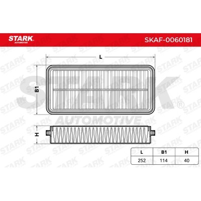 Air Filter Stark SKAF-0060181 SKAF-0060181 - photo 3