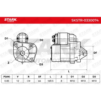 Starter Stark SKSTR-0330074 SKSTR-0330074 - photo 5