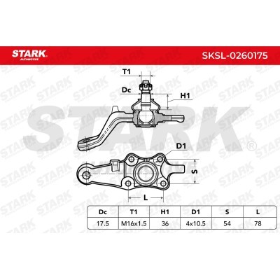 Ball Joint Stark SKSL-0260175 SKSL-0260175 - photo 3