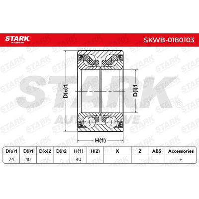 Wheel Bearing Stark SKWB-0180103 SKWB-0180103 - photo 3