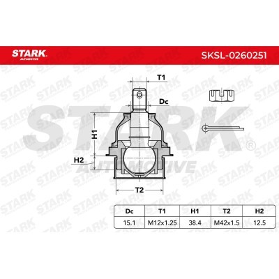 Ball Joint Stark SKSL-0260251 SKSL-0260251 - photo 5