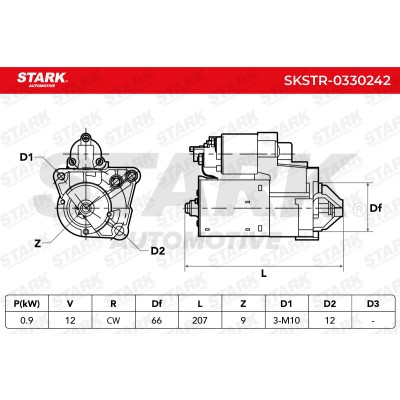 Starter Stark SKSTR-0330242 SKSTR-0330242 - photo 7