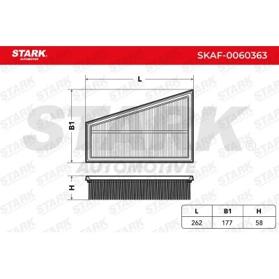 Air Filter Stark SKAF-0060363 SKAF-0060363 - photo 2