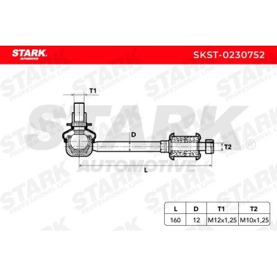 Stabilizer Link Stark SKST-0230752 SKST-0230752 - photo 6