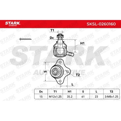 Ball Joint Stark SKSL-0260160 SKSL-0260160 - photo 4