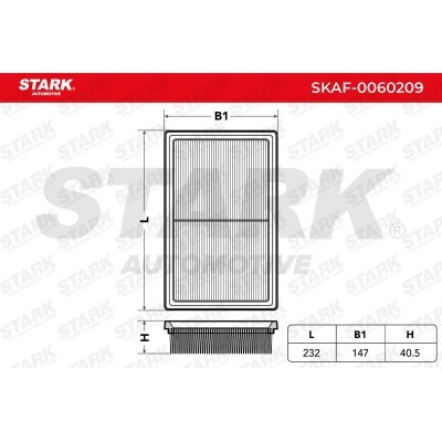 Air Filter Stark SKAF-0060209 SKAF-0060209 - photo 3