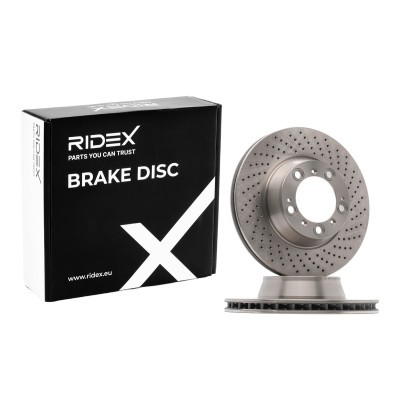 Brake Disc RIDEX 82B1217 82B1217 - photo 2