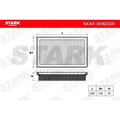 Air Filter Stark SKAF-0060331 SKAF-0060331 - photo 3