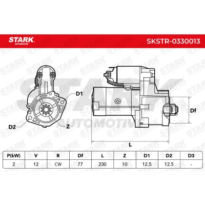Starter Stark SKSTR-0330013 SKSTR-0330013 - photo 6