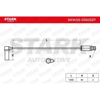 ABS Sensor Stark SKWSS-0350327 SKWSS-0350327 - photo 6