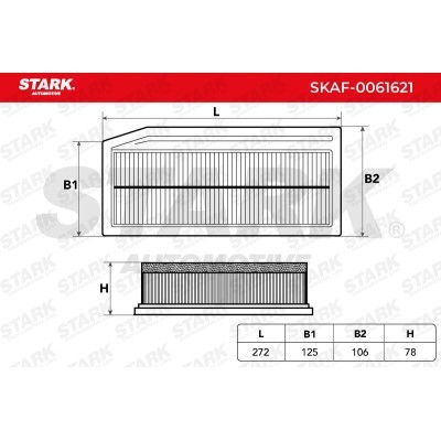 Air Filter Stark SKAF-0061621 SKAF-0061621 - photo 5