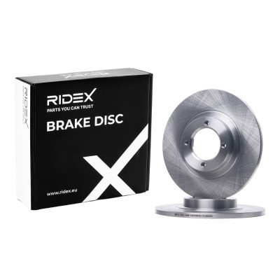 Brake Disc RIDEX 82B1249 82B1249 - photo 2