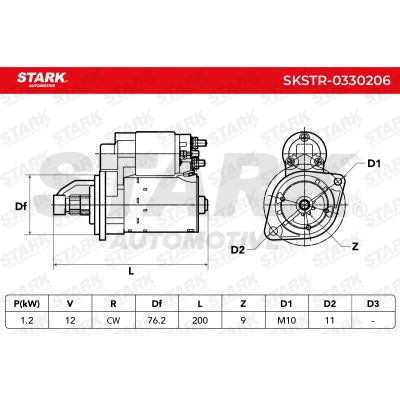 Starter Stark SKSTR-0330206 SKSTR-0330206 - photo 5