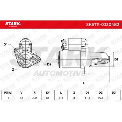 Starter Stark SKSTR-0330482 SKSTR-0330482 - photo 6