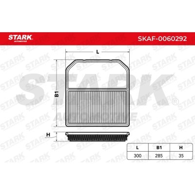 Air Filter Stark SKAF-0060292 SKAF-0060292 - photo 3